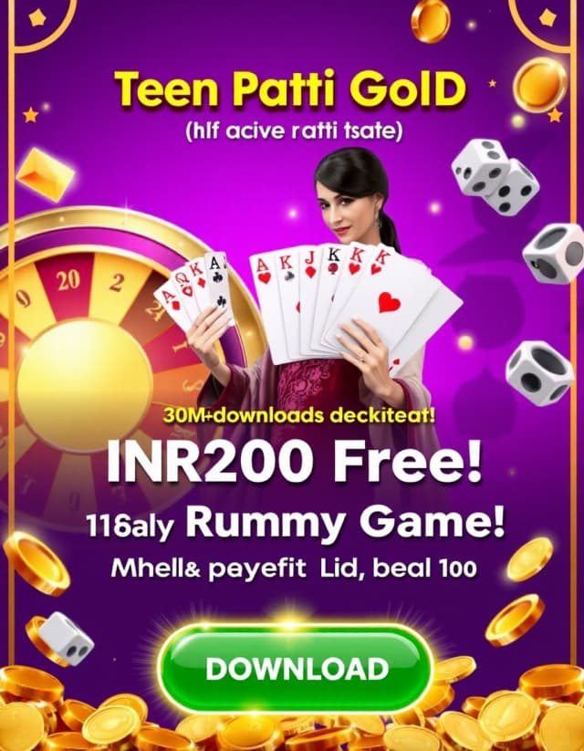 Teen Patti Gold Download Banner